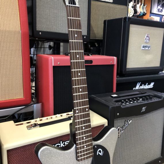 DANELECTRO 59M NOS+ SILVER METALFLAKE - immagine 4