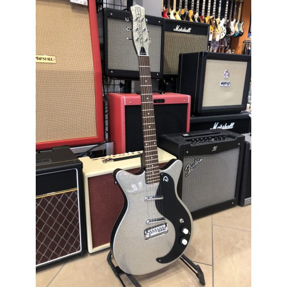 DANELECTRO 59M NOS+ SILVER METALFLAKE - immagine 8