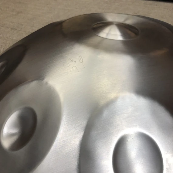 TUGA HANDPAN 9 NOTE SILVER - immagine 2