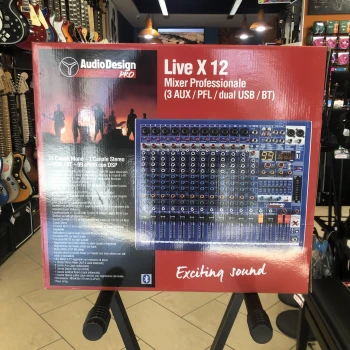 AUDIO DESIGN LIVE X 12