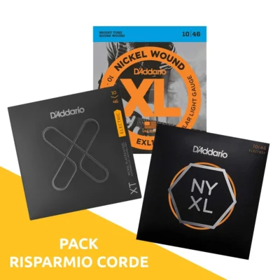 PACK D’ADDARIO DA CHITARRA ELETTRICA 09-46