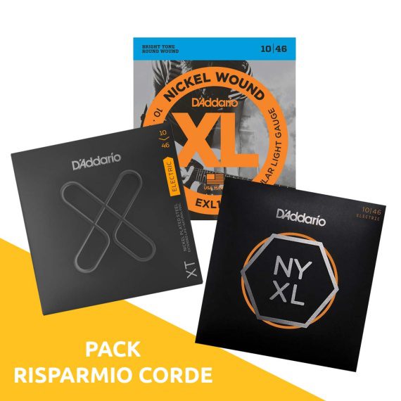 PACK D'ADDARIO DA CHITARRA ELETTRICA 09-46