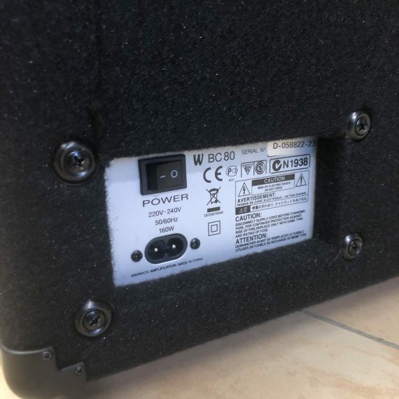 WARWICK 80W Combo 1x12 + 1x2 Horn - immagine 3