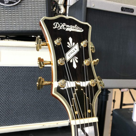 D'ANGELICO EXCEL STYLE B Throwback Dark Iced Tea Burst - immagine 6