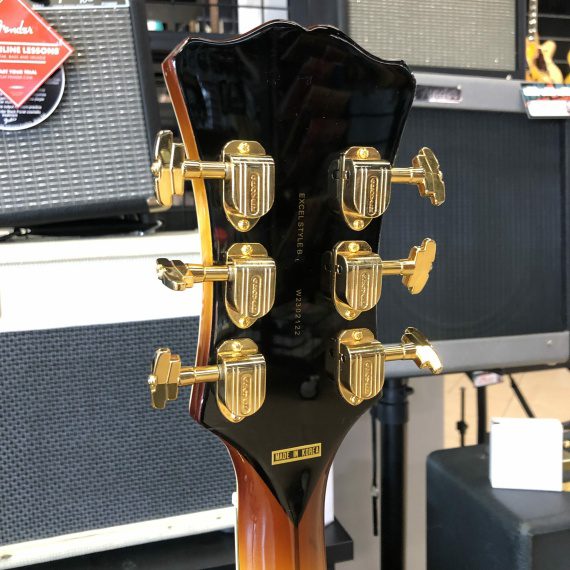 D'ANGELICO EXCEL STYLE B Throwback Dark Iced Tea Burst - immagine 7