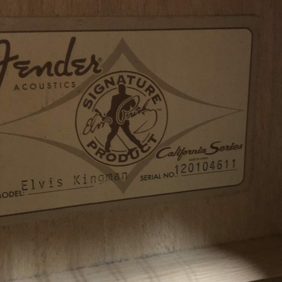 FENDER ELVIS KINGMAN - USATO IN GARANZIA - - immagine 9