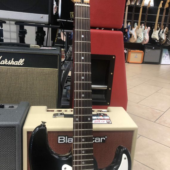 SQUIER STRATOCASTER M2 Black 92 - USATO IN GARANZIA - - immagine 3