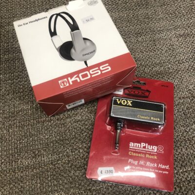 VOX Amplug 2 Classic Rock AP2-CR + KOSS UR10