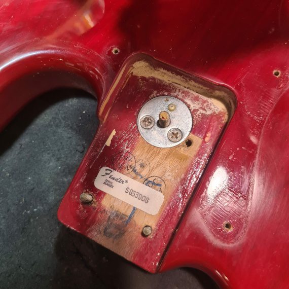 FENDER JAZZ BASS CANDY APPLE RED - 1978 U.S.A - USATO IN GARANZIA - - immagine 8