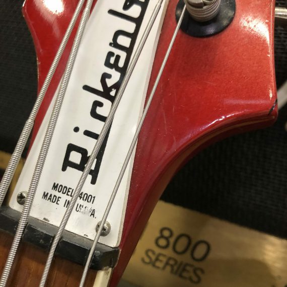 RICKENBACKER 4001 Fireglo 1978 - USATO IN GARANZIA - - immagine 9