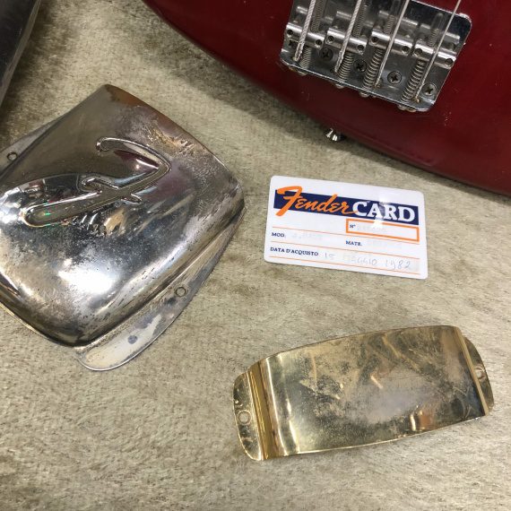 FENDER JAZZ BASS CANDY APPLE RED - 1978 U.S.A - USATO IN GARANZIA - - immagine 17