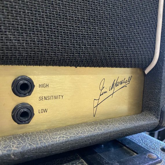 MARSHALL JCM800 2203 MK2 MASTER MODEL 100W LEAD Black + Cassa 1982A - USATO IN GARANZIA - - immagine 6