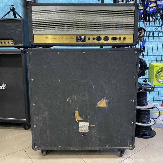 MARSHALL JCM800 2203 MK2 MASTER MODEL 100W LEAD Black + Cassa 1982A - USATO IN GARANZIA - - immagine 14