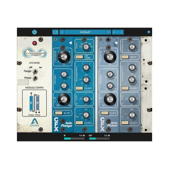APOGEE CLEARMOUNTAIN'S PHASES Bob Clearmountain's Vintage Flanger & Phaser (AU, AAX, VST)