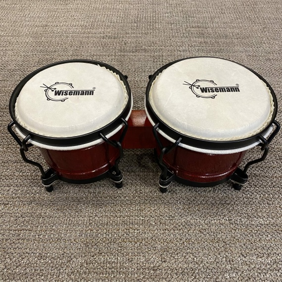 WISEMAN Bongos Rosso  6,5"+7,5" - immagine 3