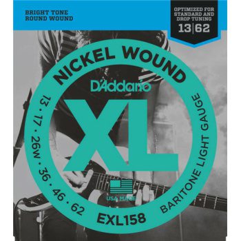 D'ADDARIO EXL158 Baritone Light Gauge 13-62