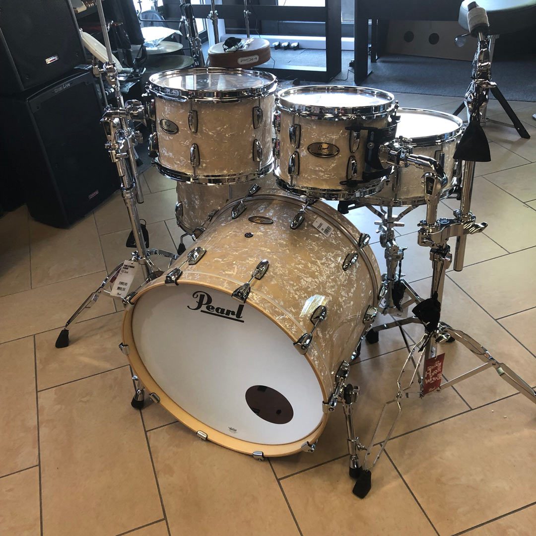 Batteria PEARL Session Studio Select Series Nicotine White Marine 