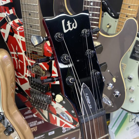 LTD EC 201 FT SEE THRU BLACK CHERRY - immagine 2