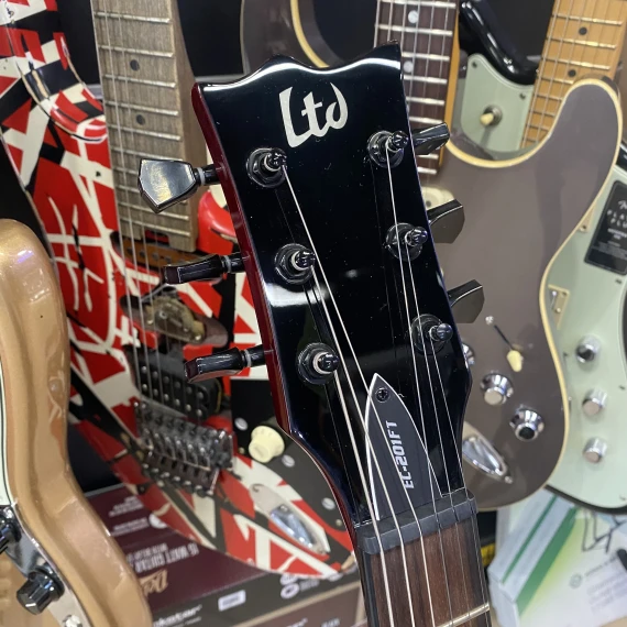 LTD EC 201 FT SEE THRU BLACK CHERRY - immagine 2