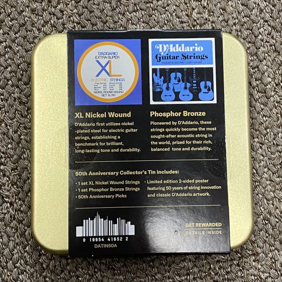D'ADDARIO 50TH ANNIVERSARY STRING BUNDLE - immagine 2