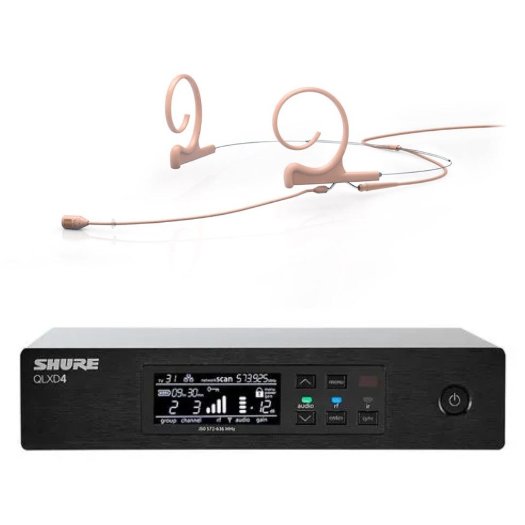 Radio Microfono Ricevitore + Bodypack QLXD + PGA 31 + DPA 4288