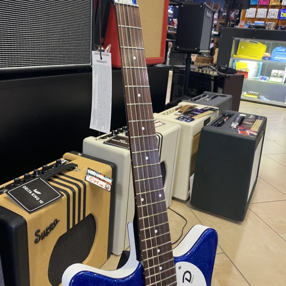 DANELECTRO 59M NOS+ DEEP BLUE METALFLAKE - immagine 4