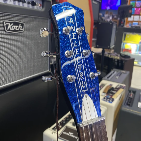 DANELECTRO 59M NOS+ DEEP BLUE METALFLAKE - immagine 5