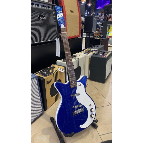 DANELECTRO 59M NOS+ DEEP BLUE METALFLAKE - immagine 6