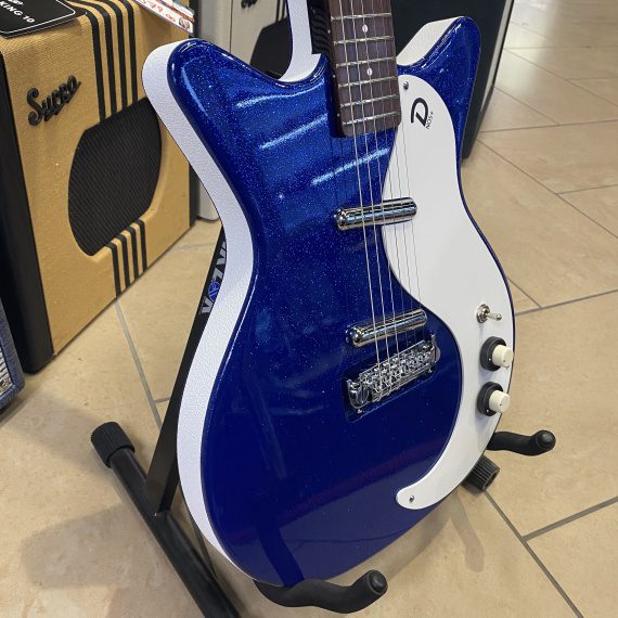 DANELECTRO 59M NOS+ DEEP BLUE METALFLAKE - immagine 2