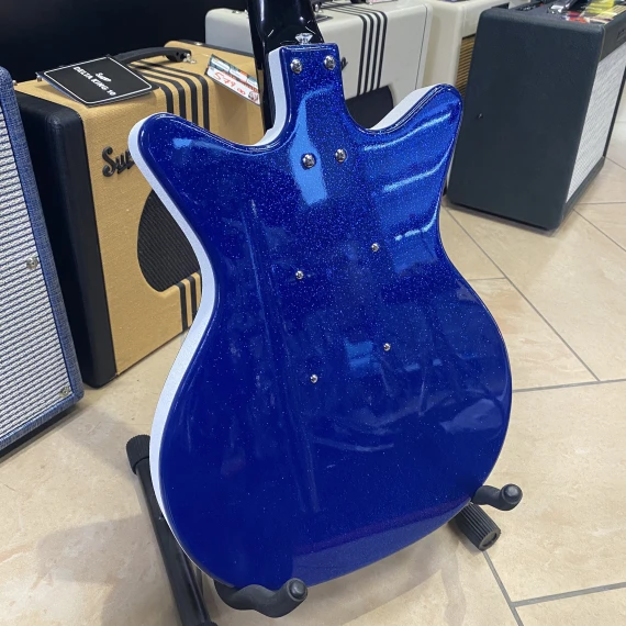 DANELECTRO 59M NOS+ DEEP BLUE METALFLAKE - immagine 3