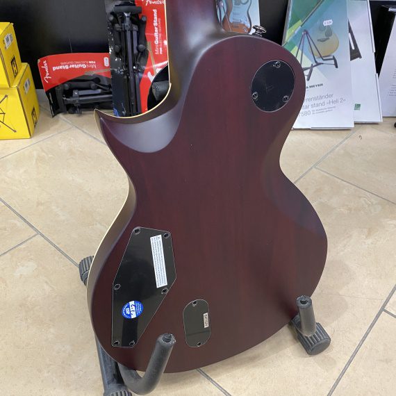 ESP Ltd Ec-401 Qm - See Thru Black Cherry Satin - Limited Edition - immagine 3