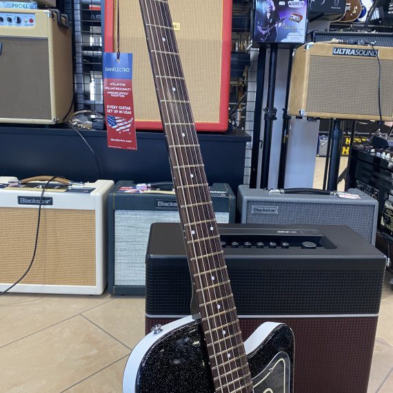 DANELECTRO BARITONA GLOSS BLK - immagine 5