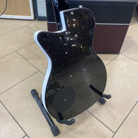 DANELECTRO BARITONA GLOSS BLK - immagine 3