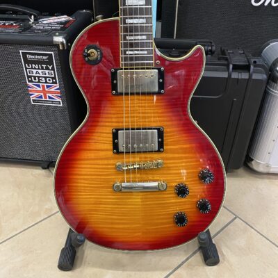 EPIPHONE Les Paul Custom Heritage Cherry Sunburst ( 2012 ) – USATO IN GARANZIA –