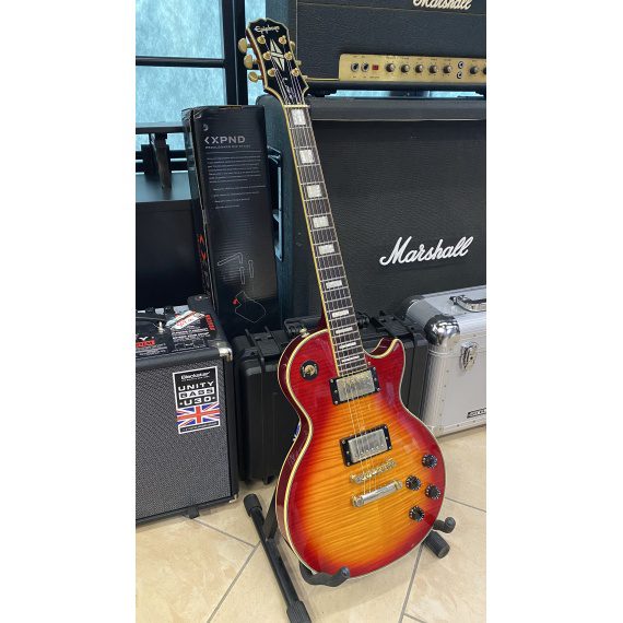 EPIPHONE Les Paul Custom Heritage Cherry Sunburst ( 2012 ) - USATO IN GARANZIA - - immagine 11