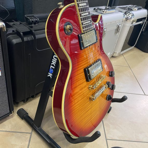 EPIPHONE Les Paul Custom Heritage Cherry Sunburst ( 2012 ) - USATO IN GARANZIA - - immagine 10