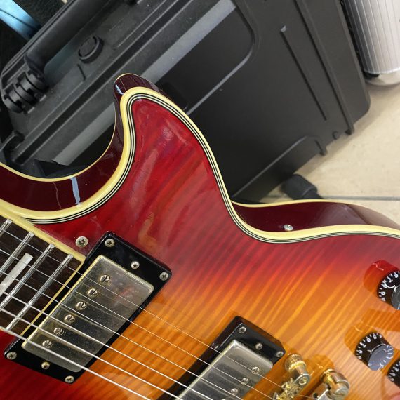 EPIPHONE Les Paul Custom Heritage Cherry Sunburst ( 2012 ) - USATO IN GARANZIA - - immagine 9