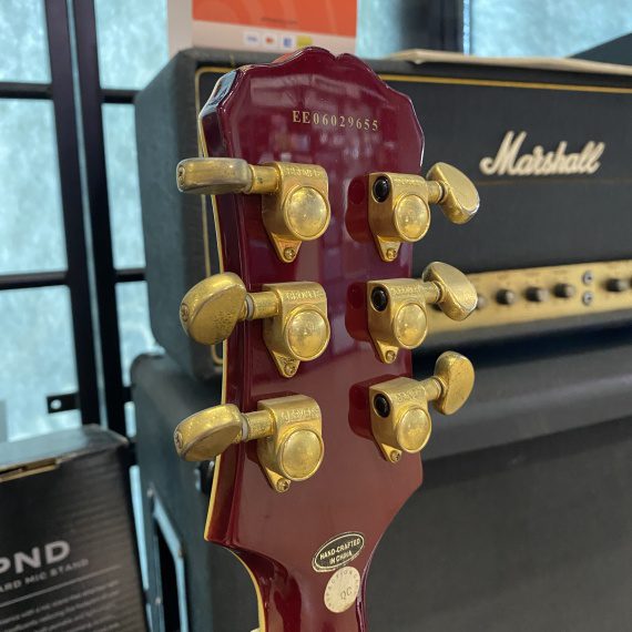 EPIPHONE Les Paul Custom Heritage Cherry Sunburst ( 2012 ) - USATO IN GARANZIA - - immagine 6