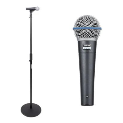 SHURE Beta 58A + RBMICSTAND12